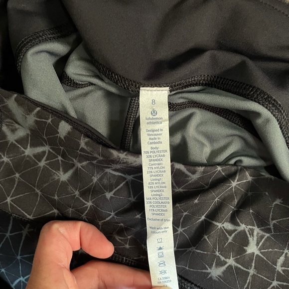 Lululemon run top speed crops - Picture 4 of 7